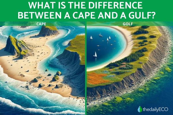 What Is the Difference Between a Cape and a Gulf?