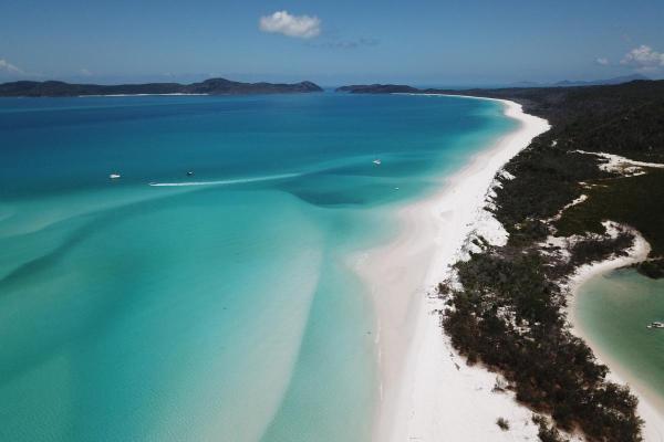 Most Beautiful White Sand Beaches in the World - Whitehaven Beach, Australia